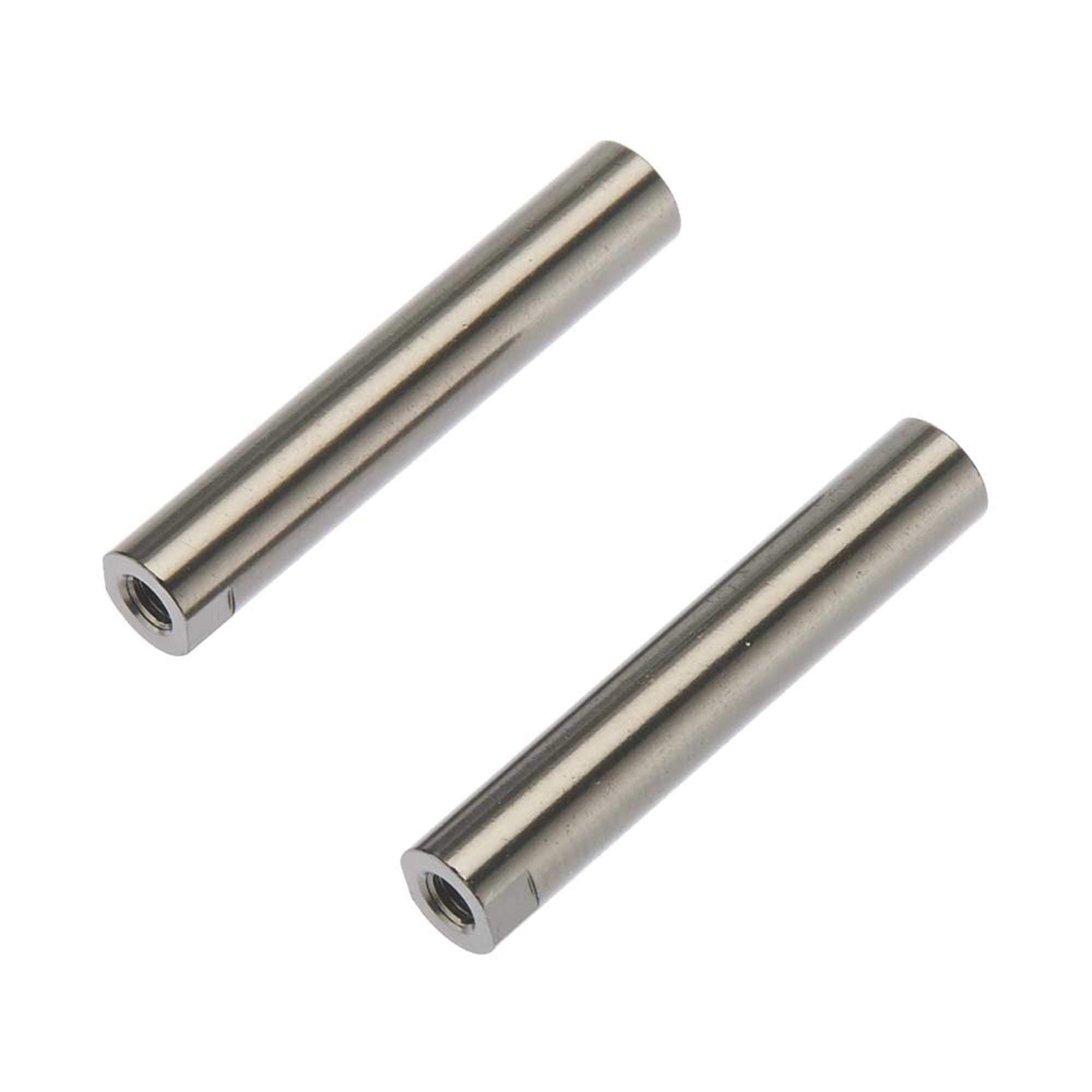 Axial AX30517 Threaded Aluminum Pipe 6x33mm Grey (2)