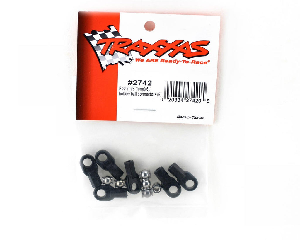Traxxas 2742 Long Rod Ends(6) Suspension Balls(6)
