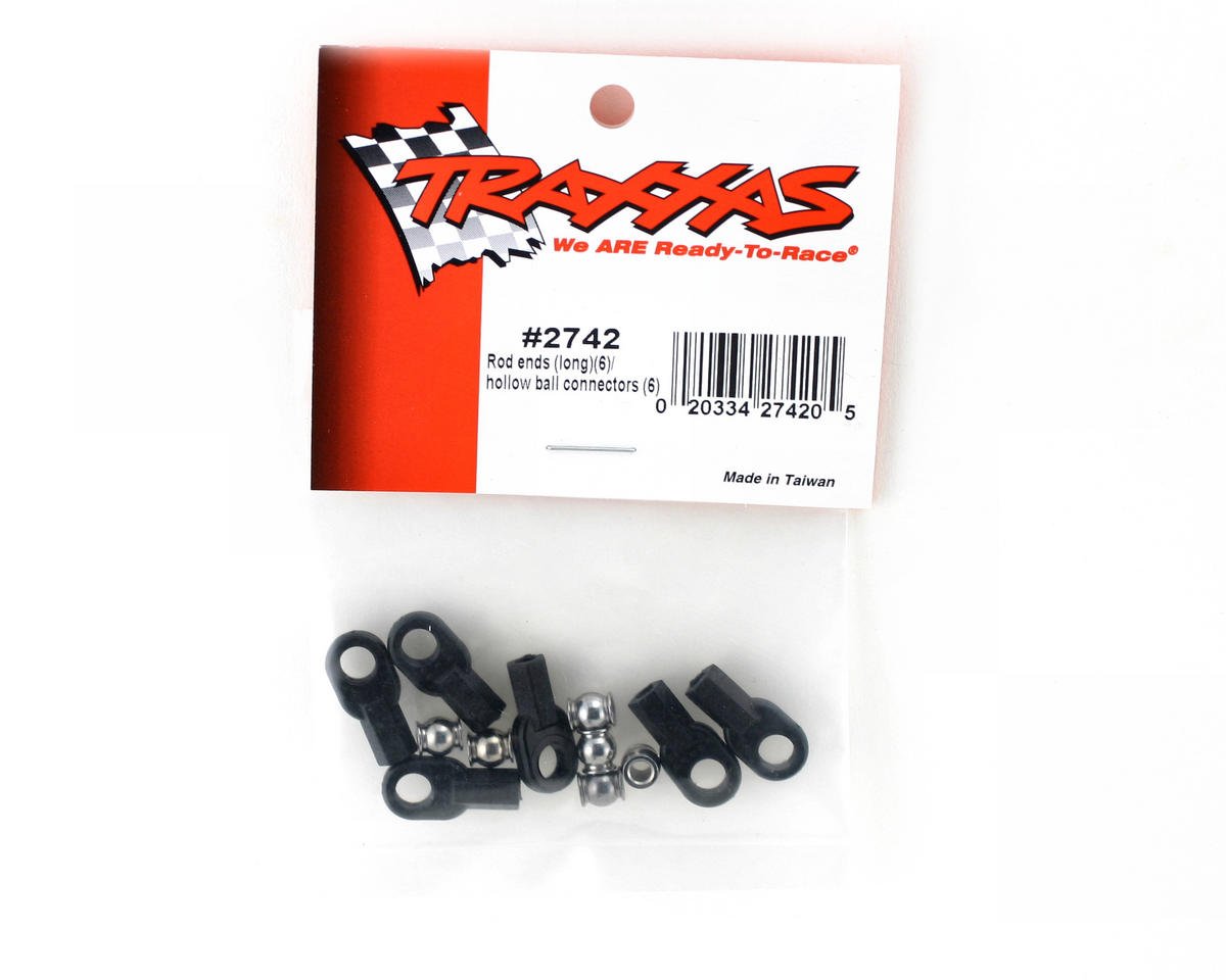Traxxas 2742 Long Rod Ends(6) Suspension Balls(6)