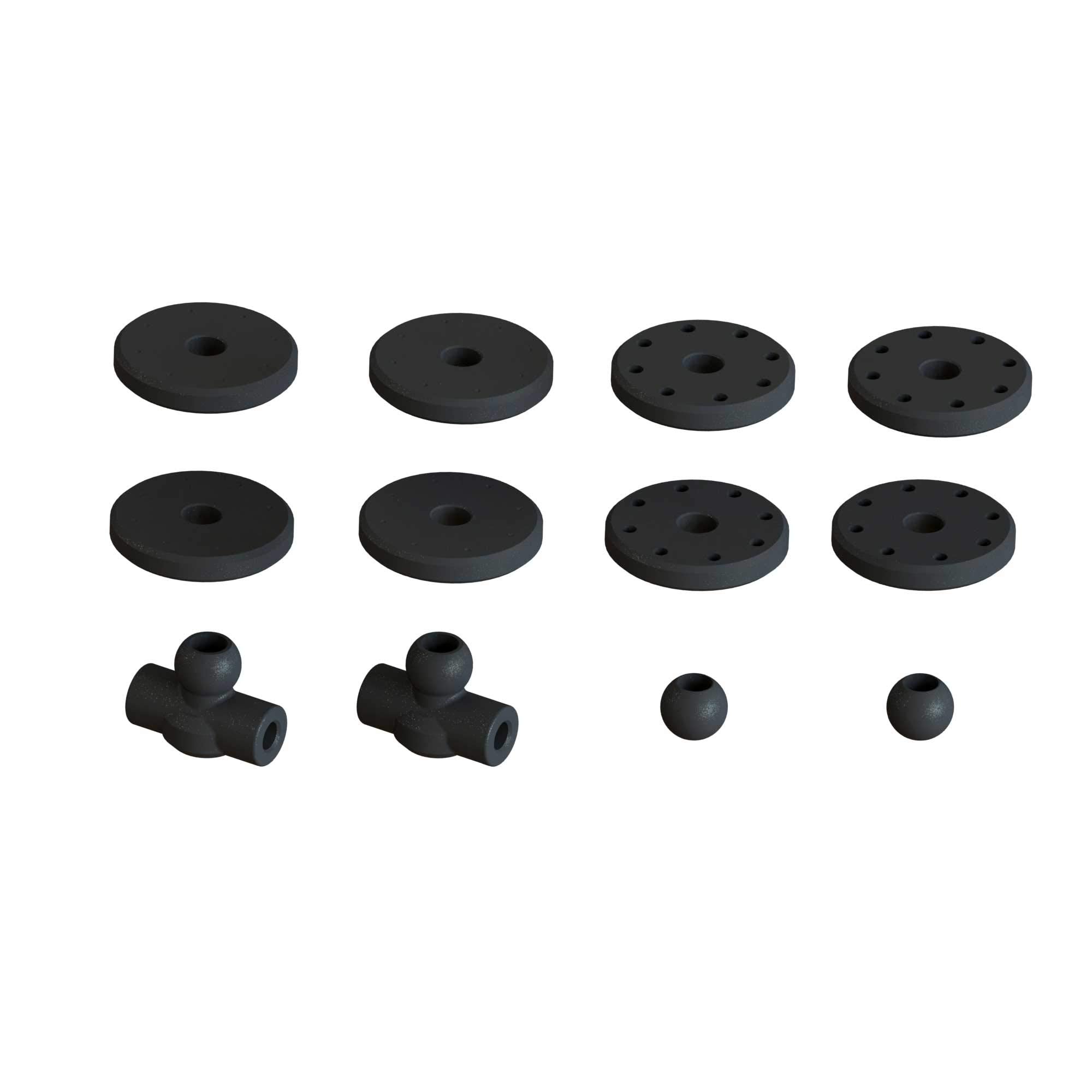 Arrma 330621 Shock Set Bore:16mm, Length:115mm Oil:1000cSt