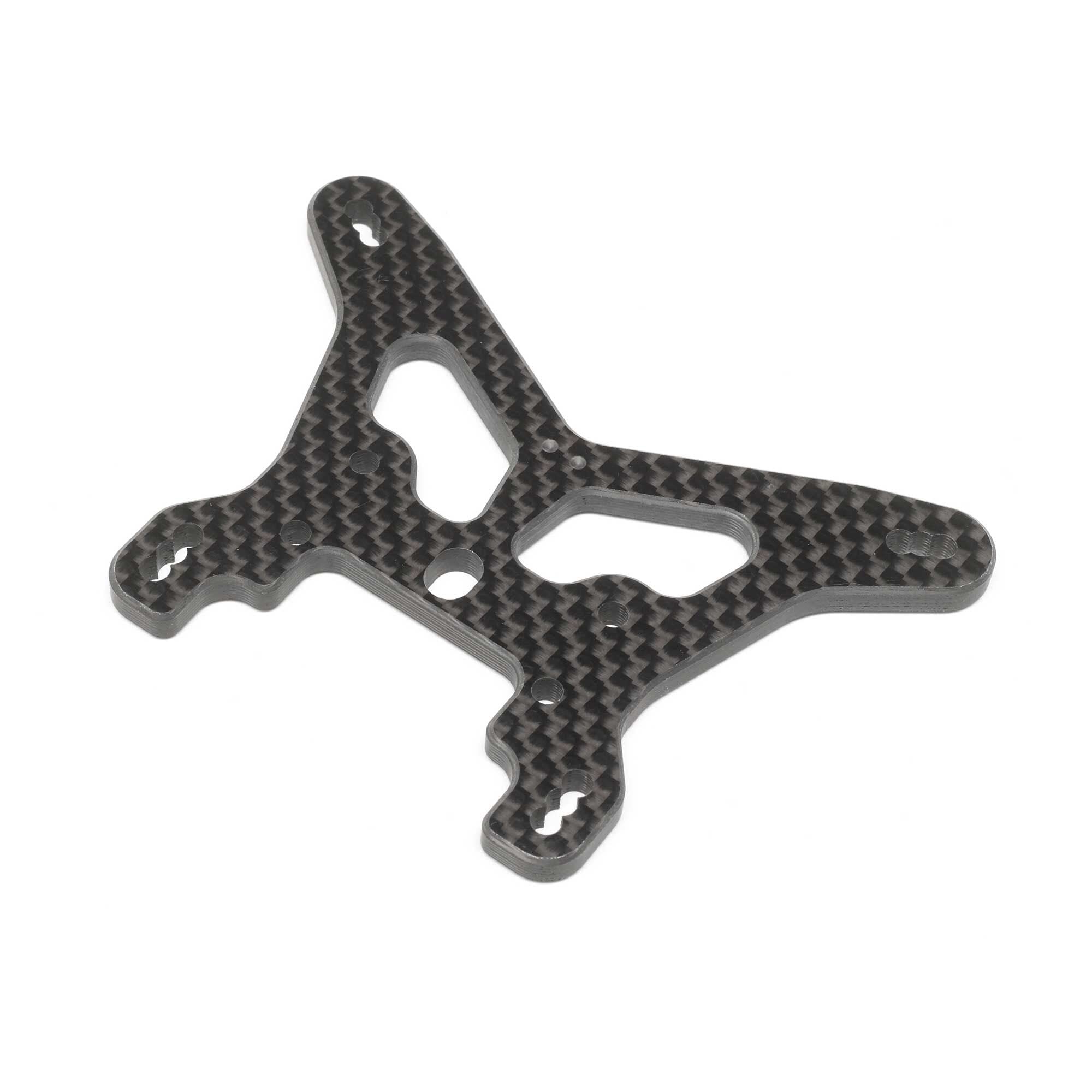 Team Losi TLR234134 Carbon Rear Shock Tower, V2: 22X-4
