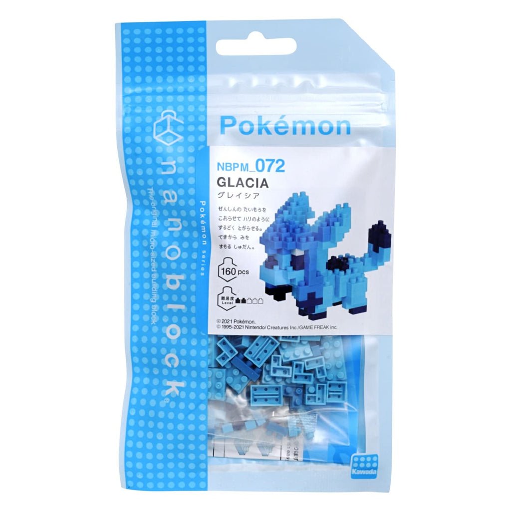 Nanoblock 22005 Glaceon "Pokemon", Nanoblock Pokemon Series