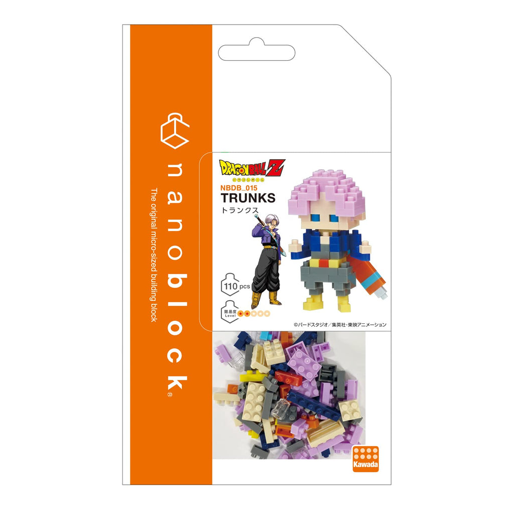 Nanoblock 21423 Trunks "Dragon Ball Z", Nanoblock Character Collection