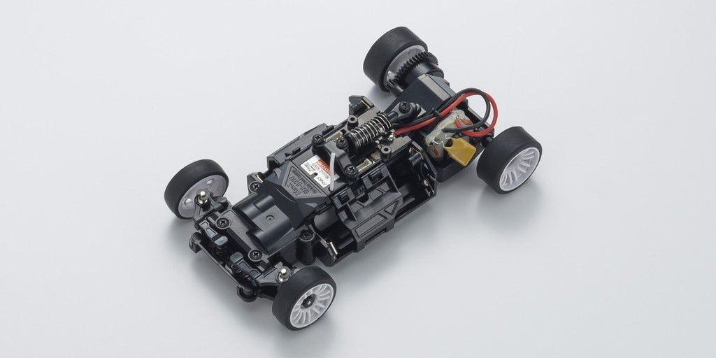 Kyosho 32323AS-B MINI-Z RWD Audi R8 LMS White 2015 MR-03 Readyset