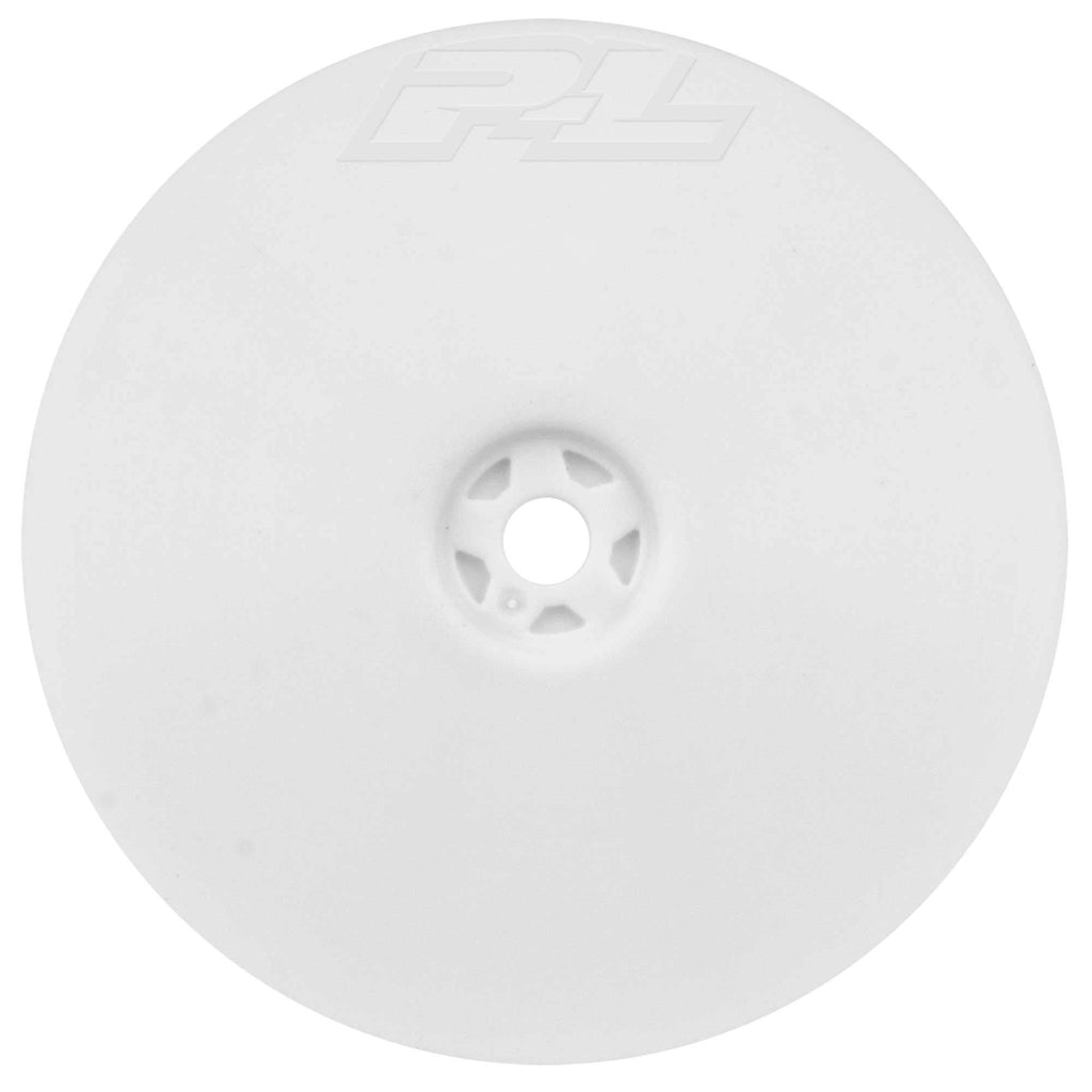 Pro-Line 276704 Velocity 2.2 4WD Front White Wheels (2) : XB4