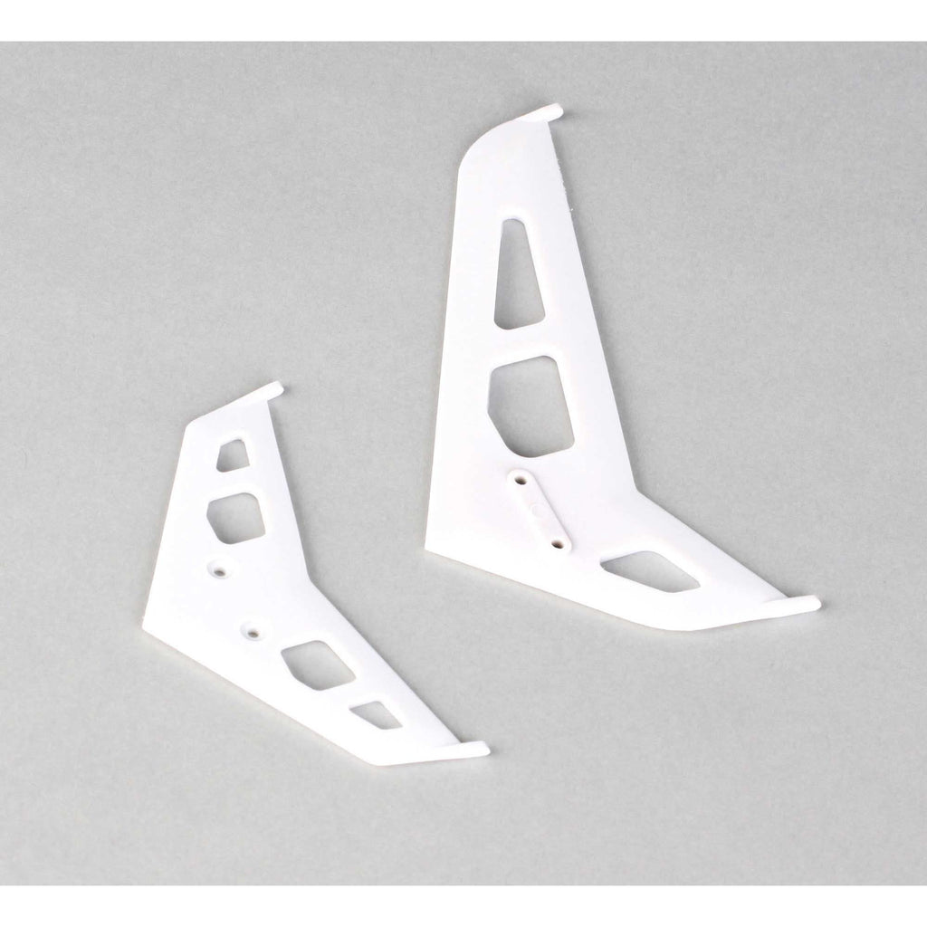 Blade BLH4530 Stabilizer/Fin Set, White: Blade 300 X