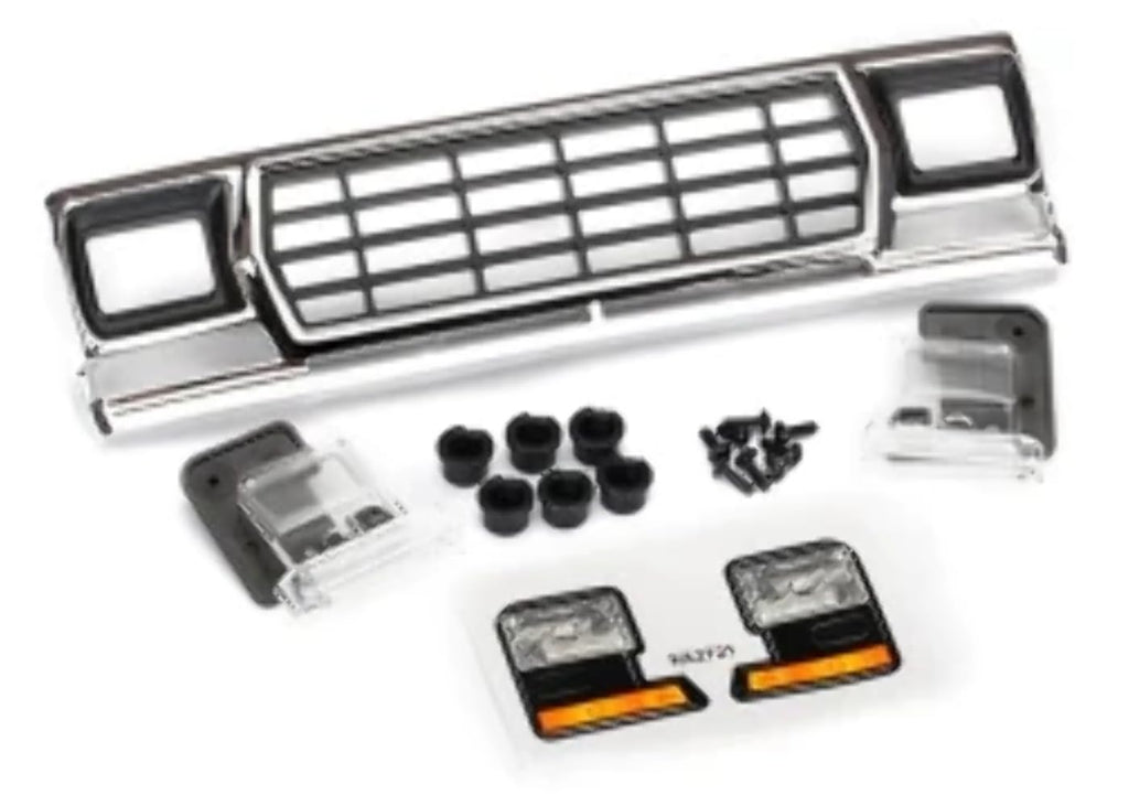 Traxxas 8070 Ford Bronco Grill, Retainers, Headlight Lens for #8010: 1/10 TRX-4
