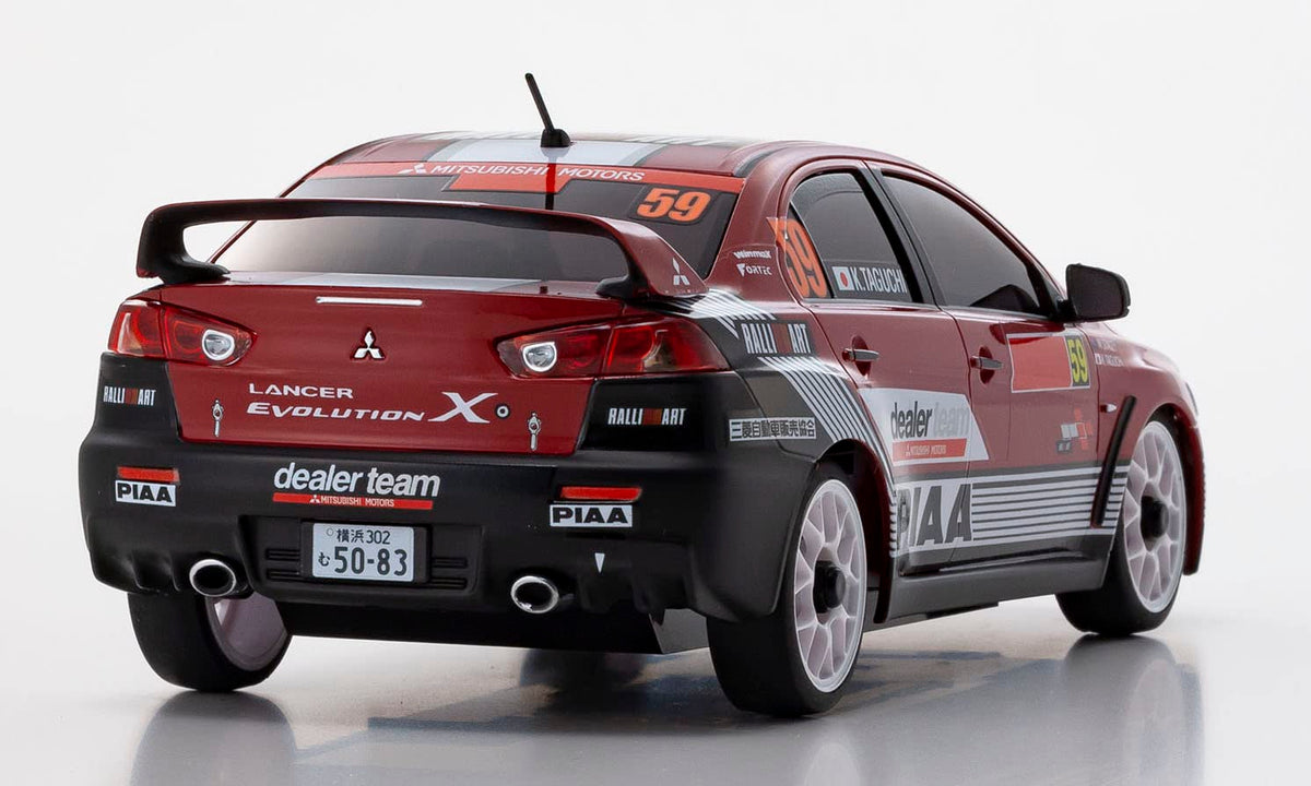 Kyosho MZP462M ASC MA020 Mitsubishi Lancer Evolution X Mitsubishi Dealer