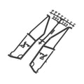 Axial AX80130 Roll Cage Sides AX10 Deadbolt Crawler