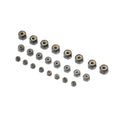 ECX ECX216004 Nylon Nut Set: 1:18 4WD Temper Gen 2