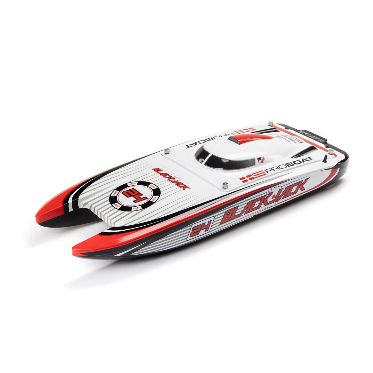 Pro-Boat PRB-1288 Hull and Canopy, Vegas Offshore: Blackk 24