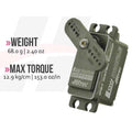 Hi-Tec 36778 32-Bit BL Low Profile Metal Case WP Servo DB777WP