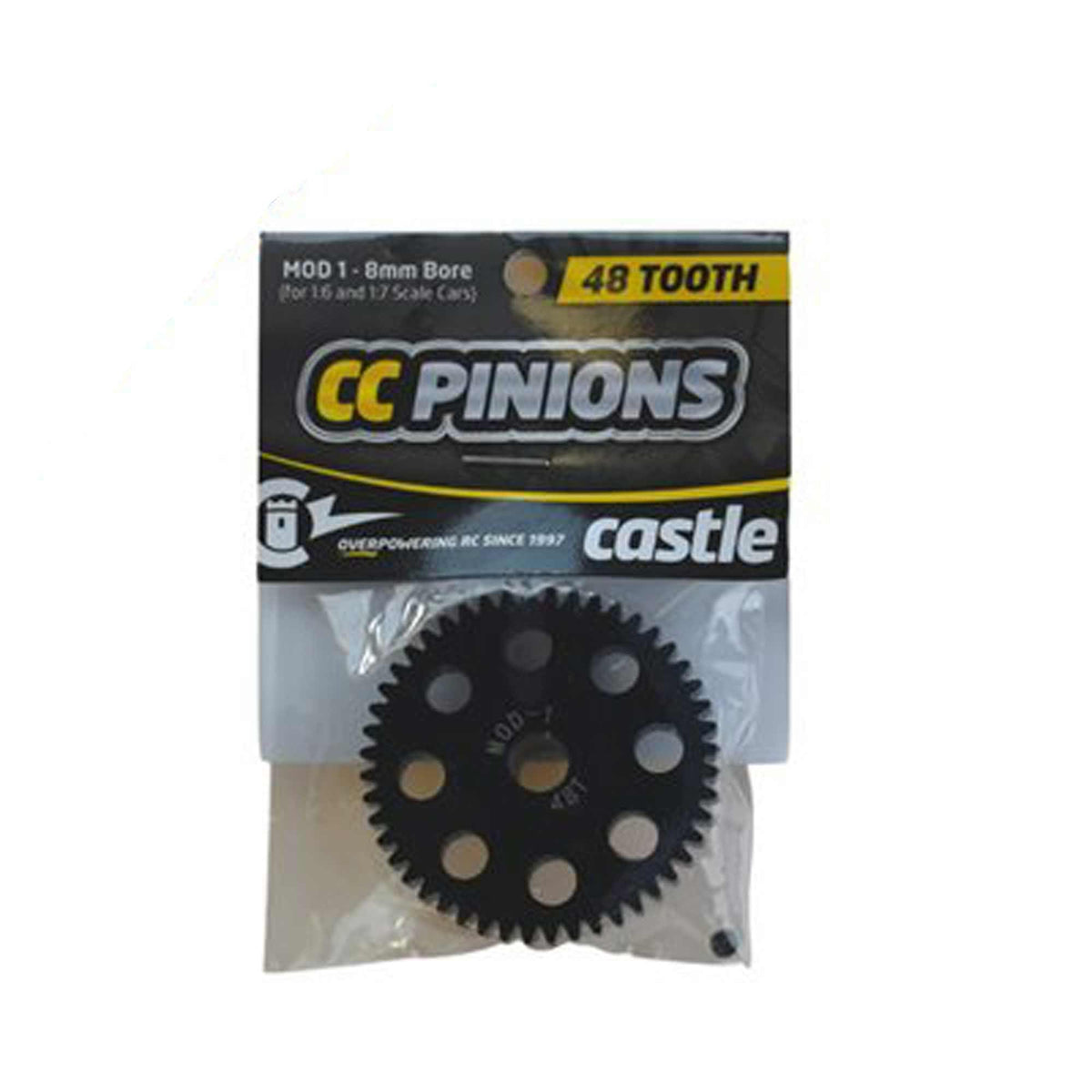 Castle Creations 10006538 CC PINION 48T-MOD 1 8MM BORE