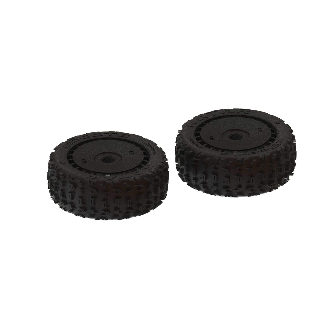 Arrma 550058 dBoots 'Katar B 6S' Tires Black - Pair