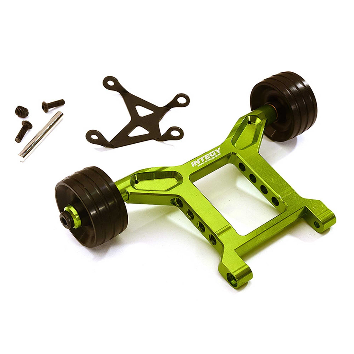 Integy C29008GREEN Wheelie Bar for Arrma 1/10 Granite4X4 3S BLX Green