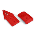 Pro-Line 639507 Bash Armor F/R Skid Pes (Red) for ARRMA 3S Vehicles