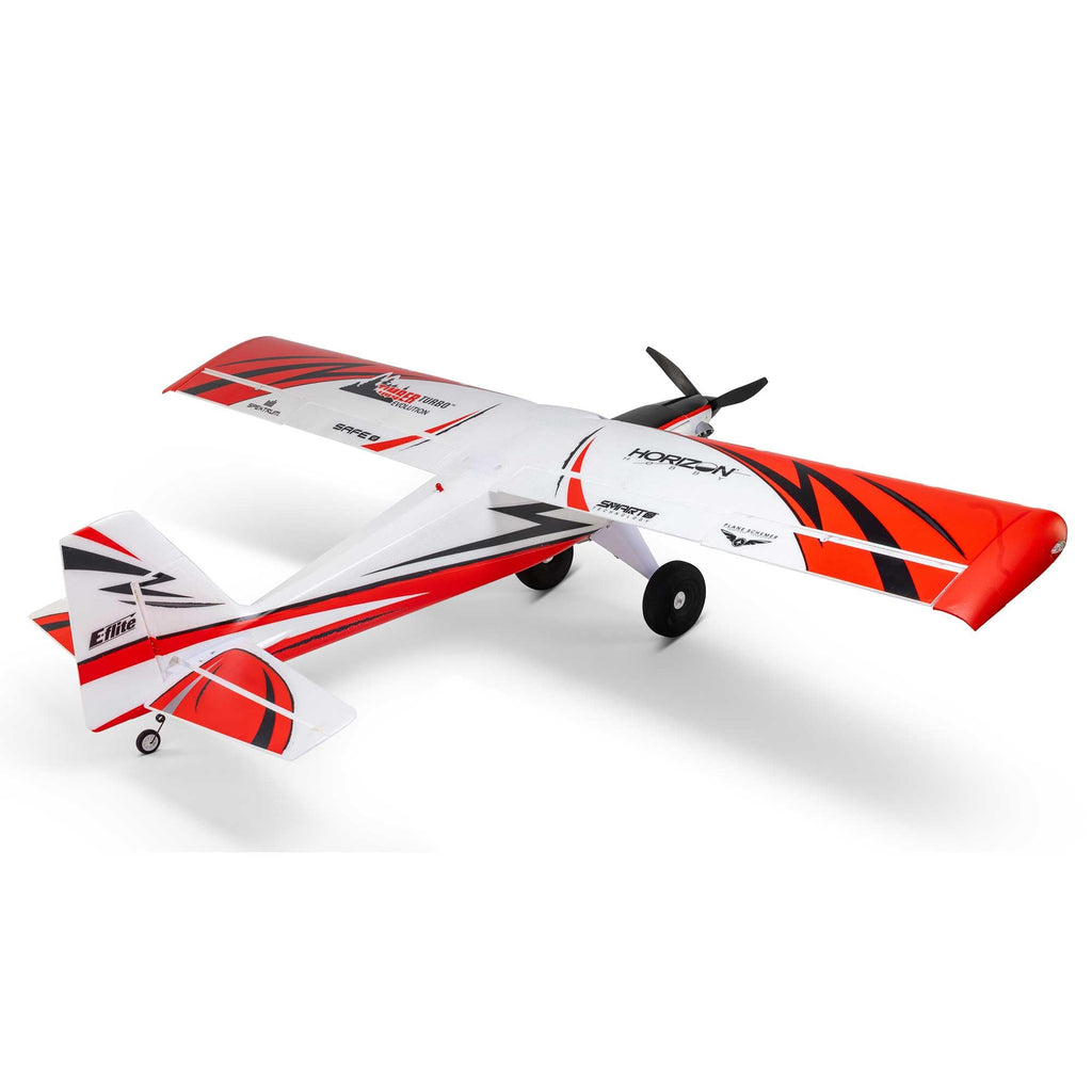 E-Flite EFL105250B Turbo Timber Evolution 1.5m Smart BNF Basic, Includes Floats