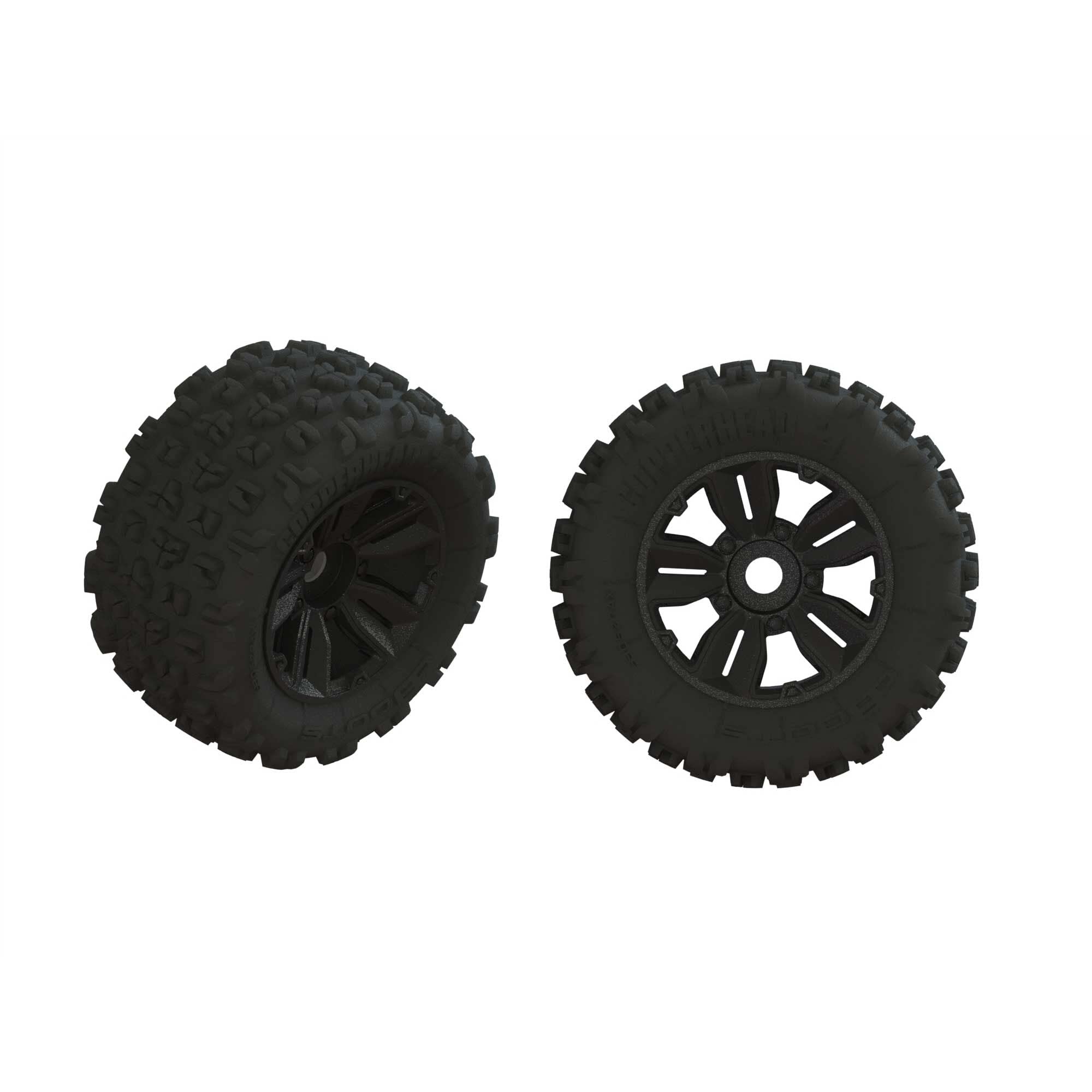 Arrma 550061 Dboots 'Copperhead2 SB MT' Tire Set Glued (1 Pair)