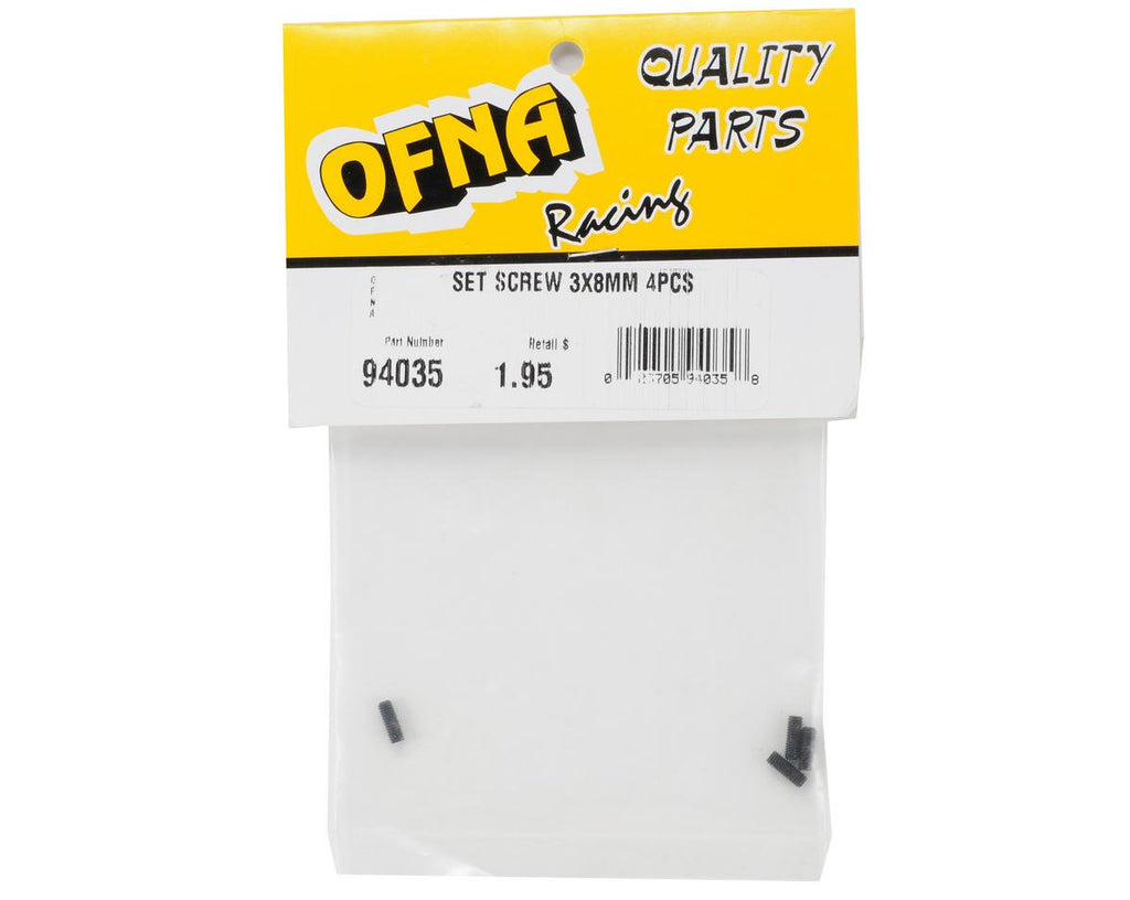 Ofna 94035 SCREW SET 3X8 MM
