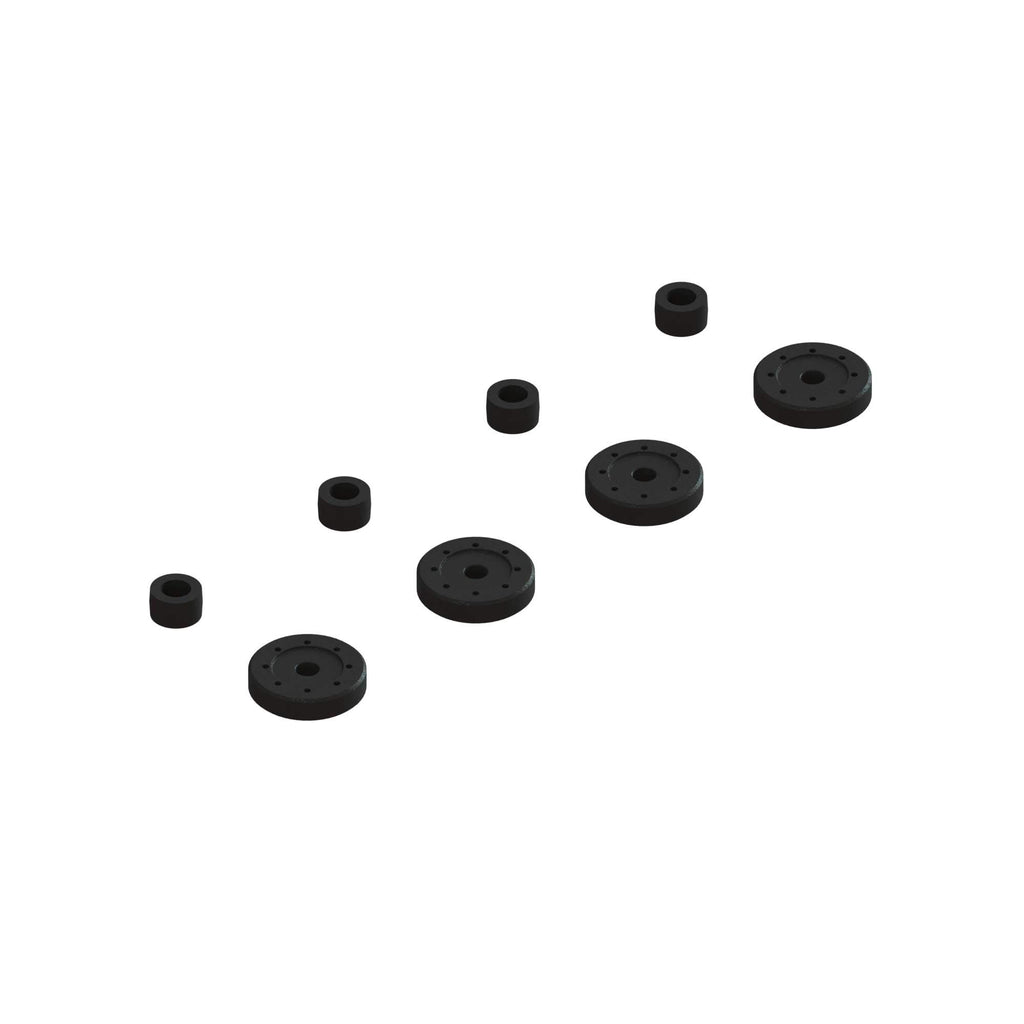 Arrma 330570 Shock Pistons & Cartridge Spacers (4 Shocks)
