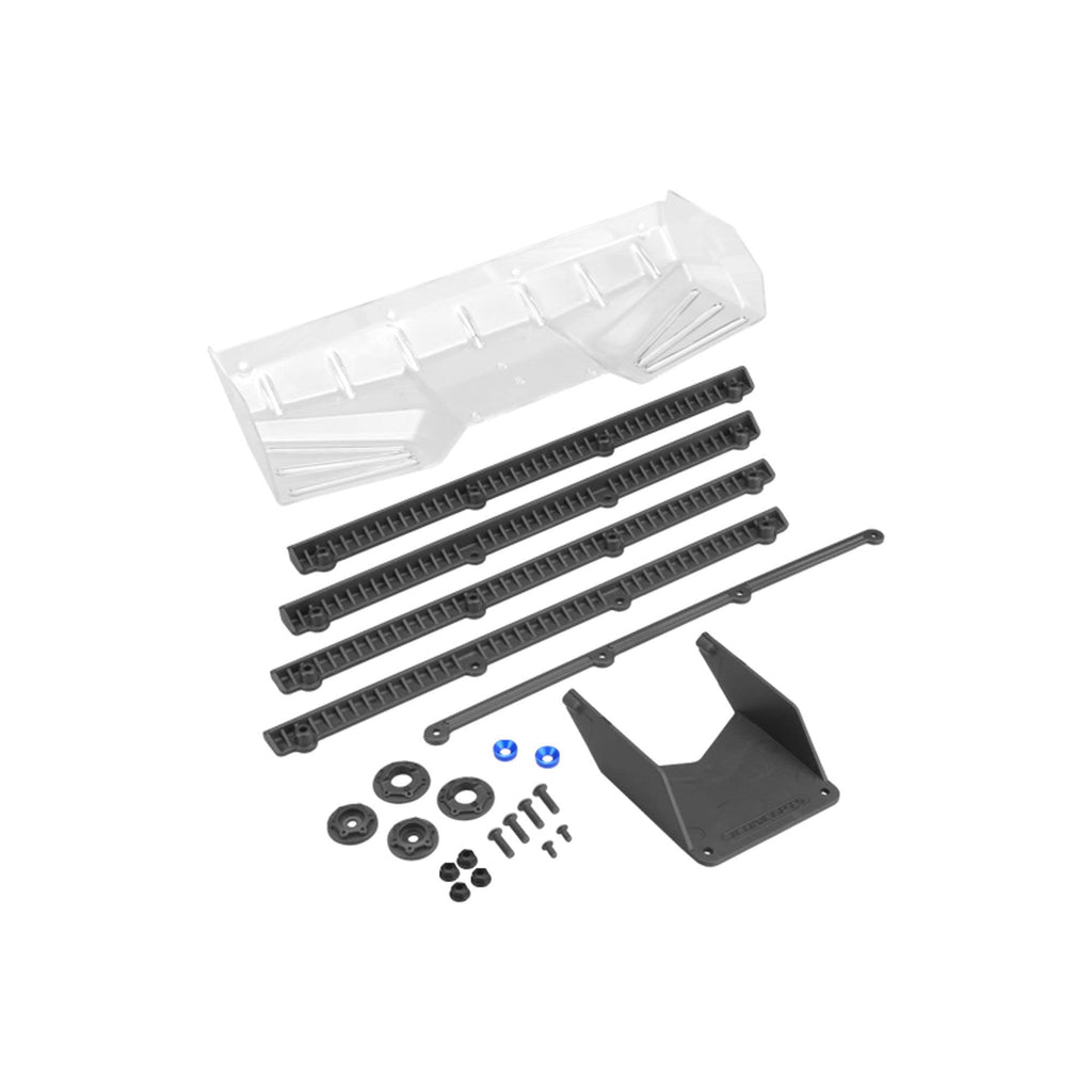 J Concepts JCO0146B 1/8 Hybrid Pre-Trimmed Wing, w/Gurney Option, Blk