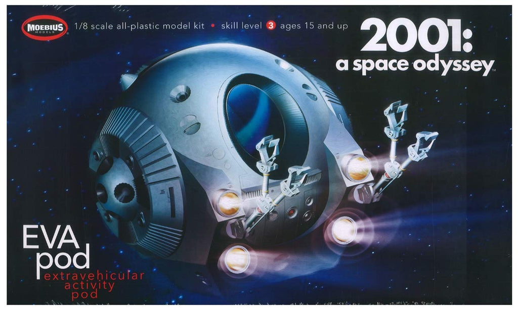 Moebius Models 20014 1/8 2001 Space Odyssey EVA Pod Model Kit