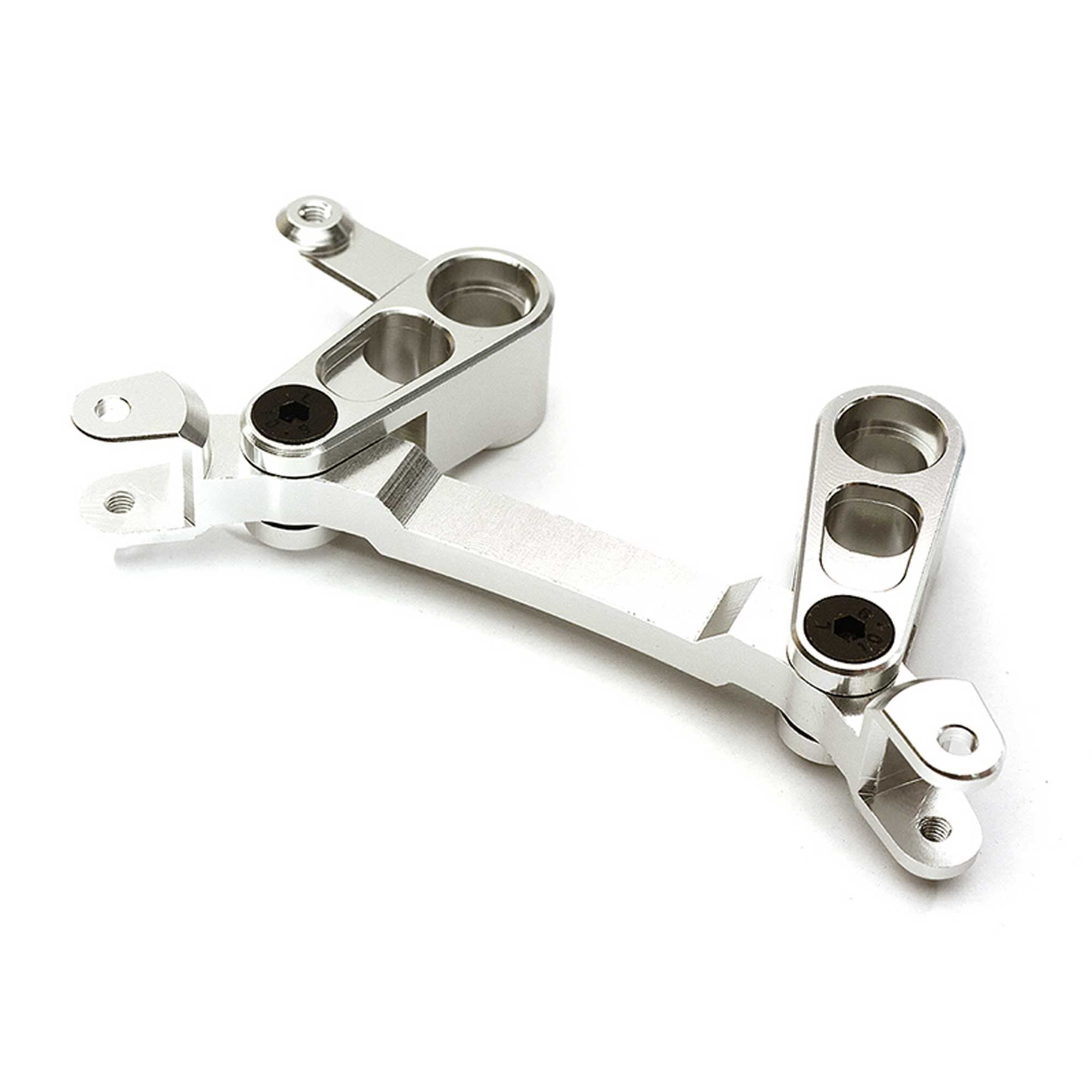 Integy C28831SILVER Steering Bell Crank Set -1/10 Granite 4X4 3S BLX