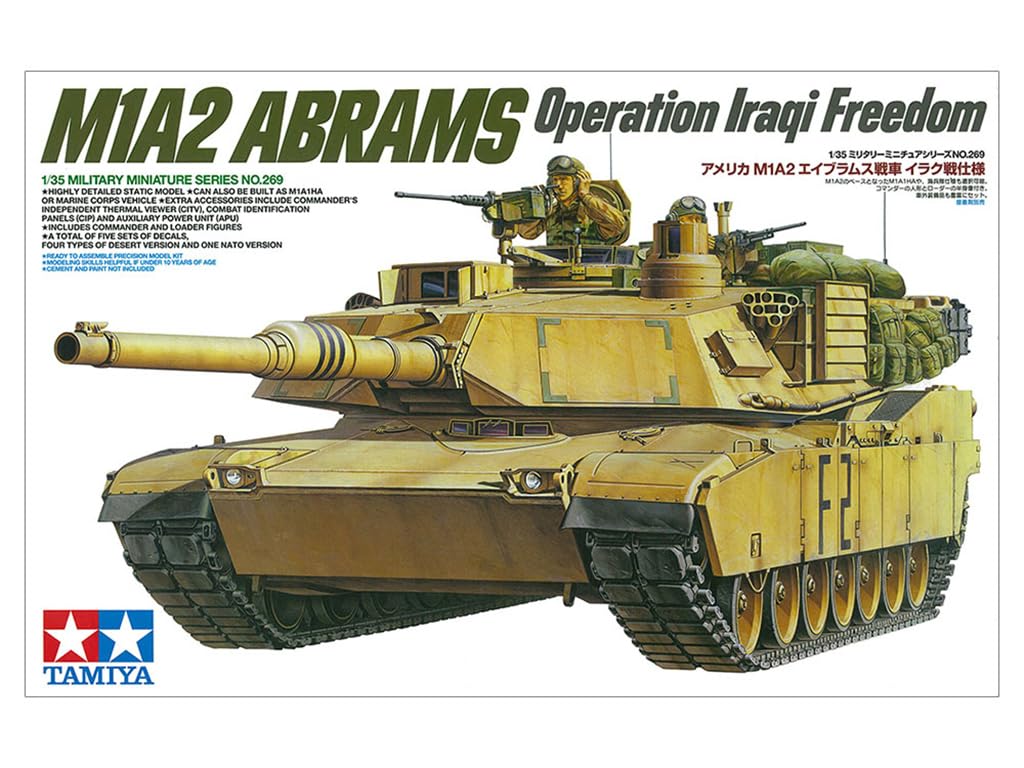 Tamiya 35269 1/35M1A2 Abrams Main Battle Tank