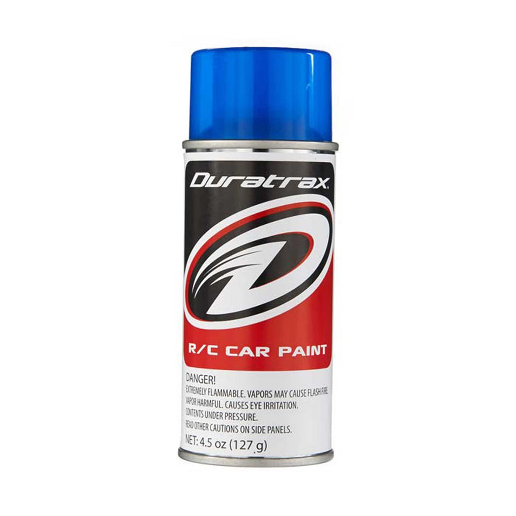 DuraTrax PC272 Polycarb RC Spray Paint, Candy Blue 4.5 oz