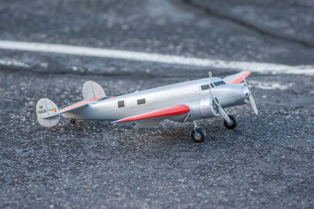 Rage R/C RGRA1402 Lockheed Electra Micro RFT Airplane (Requires Futaba TX)