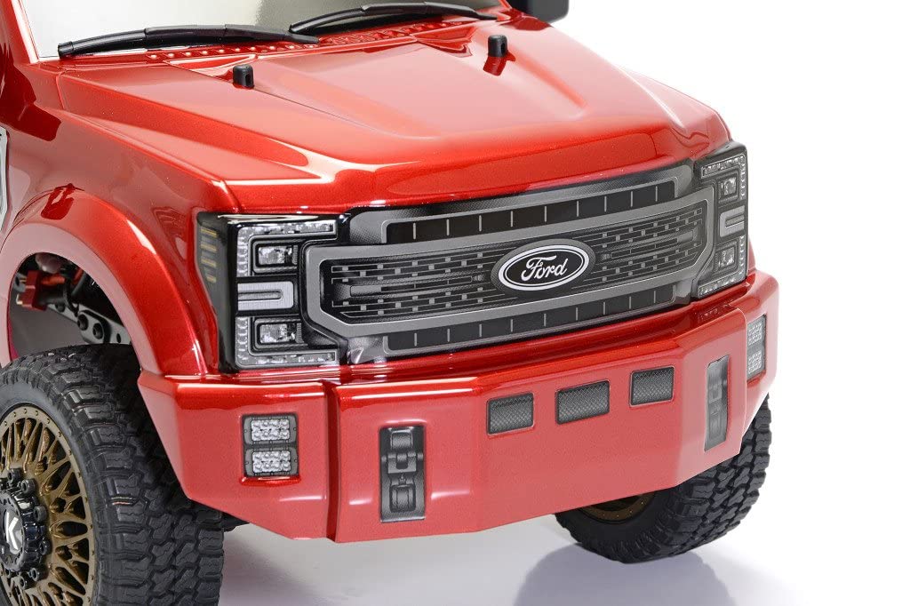CEN Racing 8982 Ford F450 1/10 4WD Solid Axle RTR Truck - Red Candy Apple