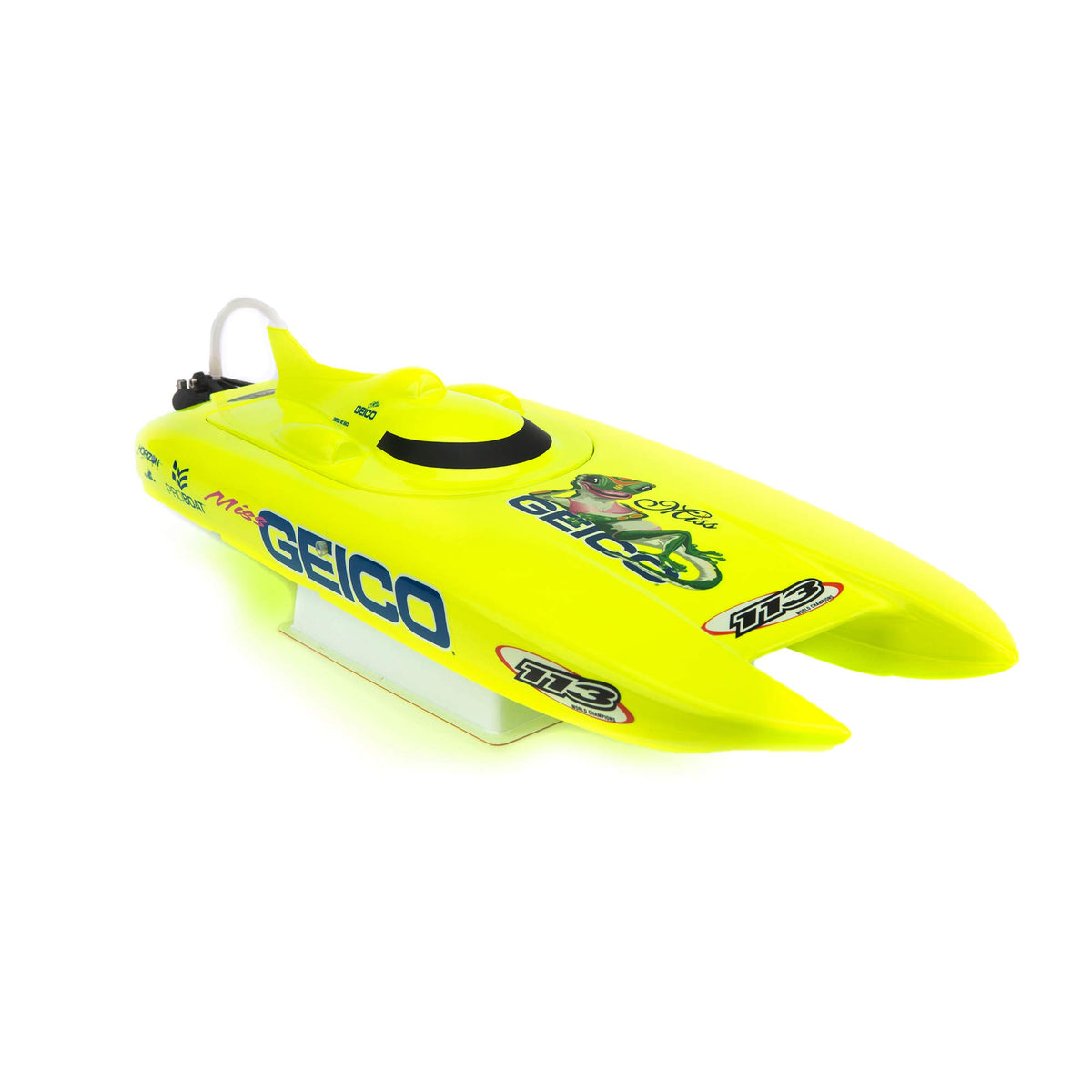 Pro Boat PRB08019 Miss Geico 17-inch Catamaran Brushed: RTR