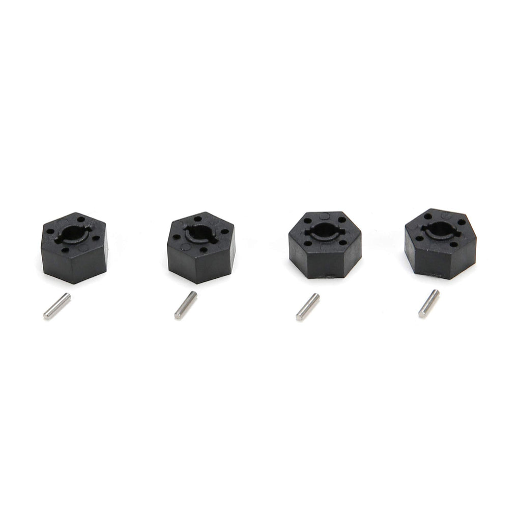 Losi LOS212003 Wheel Hex & Pins Set: 1/14 Mini-8T / Mini-8ight-T