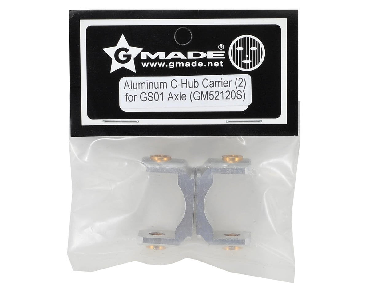 Gmade 52120S Aluminum C-Hub Carrier (2) for GS01 Axle