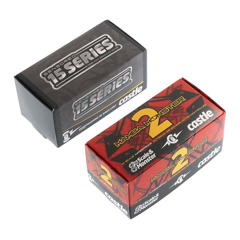Castle Creations 010-0108-03 1/8 Monster 2 ESC WP w/2200kv Sensored 010010803