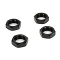 Losi LOS252051 Wheel Nut, Black (4): MTXL