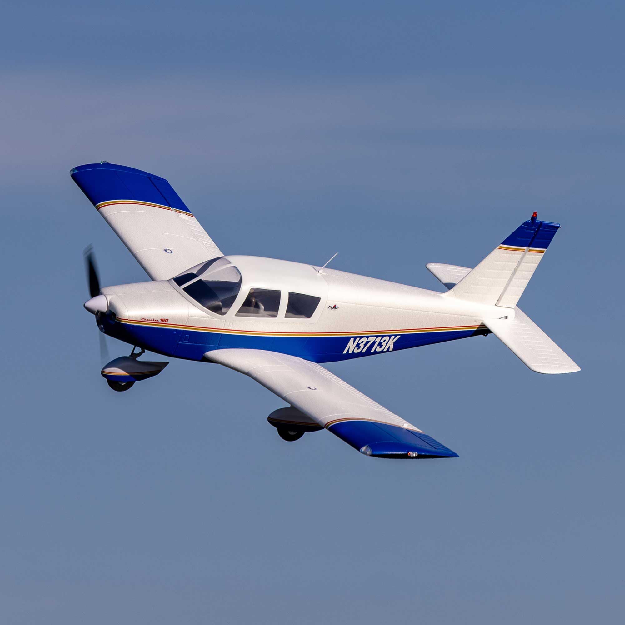 E-Flite EFL05450 Cherokee 1.3M Blue BNF Basic AS3X and SAFE Select