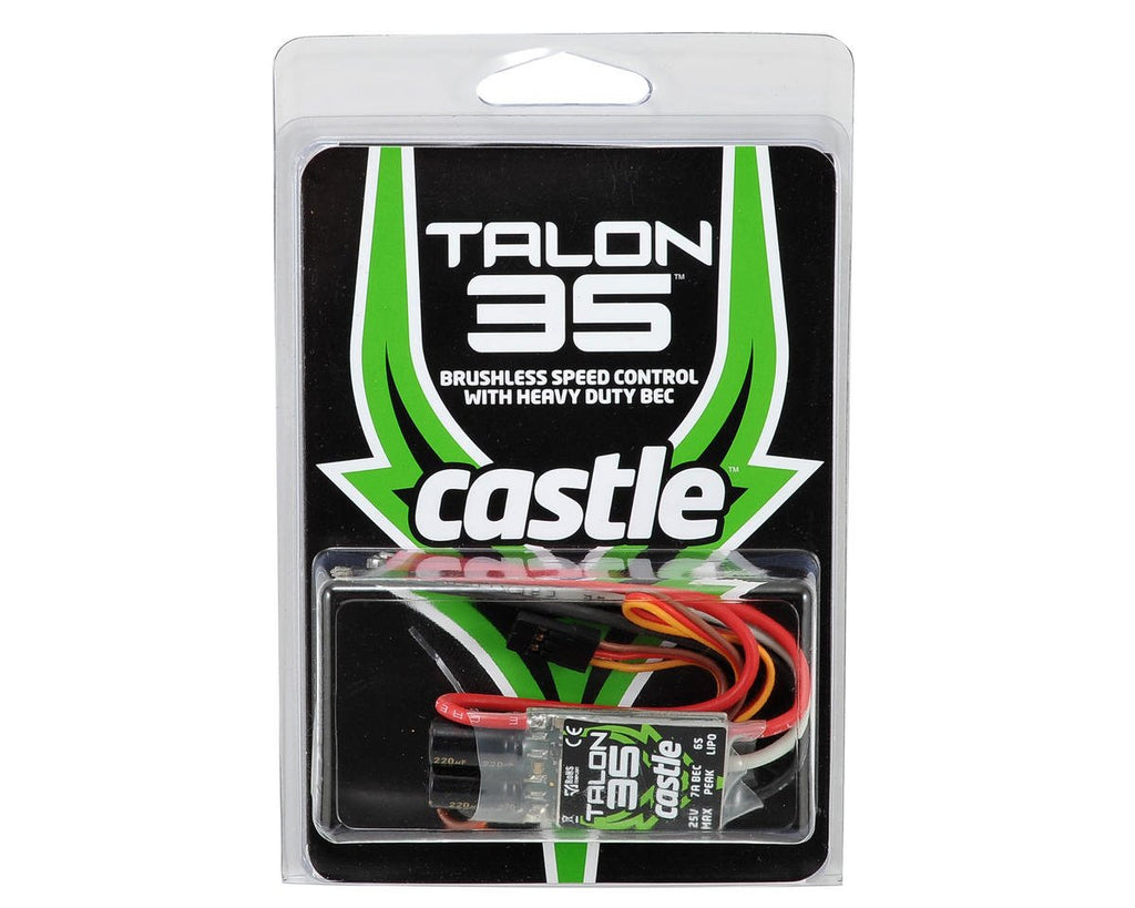 Castle Creations Talon 35 ESC 010-0122-00 35A 6S Brushless ESC w/ BEC