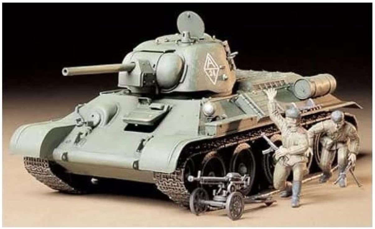 Tamiya 35149 1/35 T-34/76 ChTZ Soviet Tank 1943 WWII Russian Armor Model Kit
