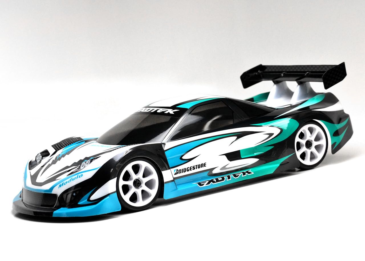 Exotek Racing 2064 Type-A 1/10 USGT Race Body, Clear Polycarbonate, w/Wing