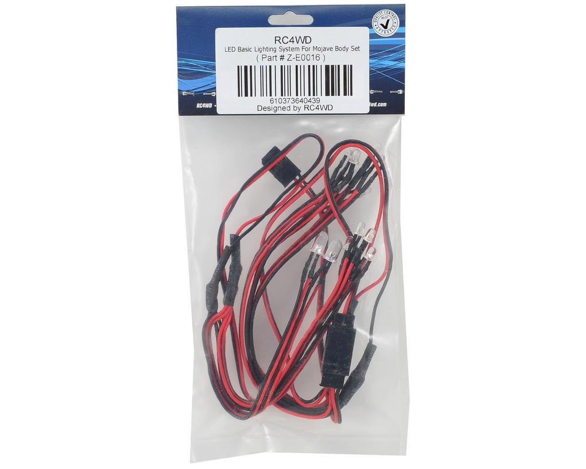 RC4WD Z-E0016 LED Basic Lightning System Mojave Body Set