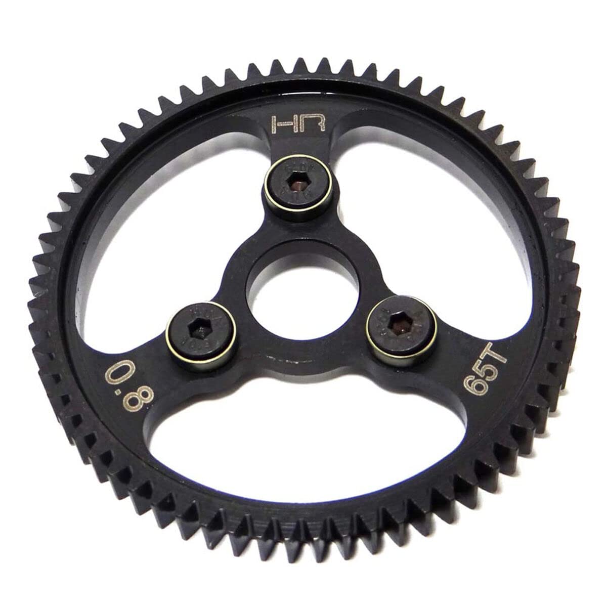 Hot Racing SERVO265 Black 65T Hard Steel Spur Gear 32P 0.8m: E-Maxx/Revo, Summit