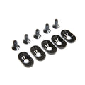 Losi LOS252100 Engine Mount Insert & Screws, Black, 18.5T(5): 5ive-T 2.0