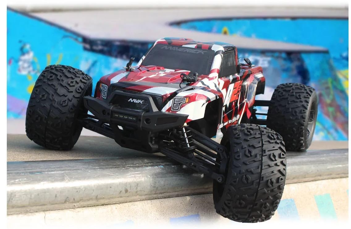 Maverick 150405 Quantum2 MT Flux 1/10th Monster Truck - Red