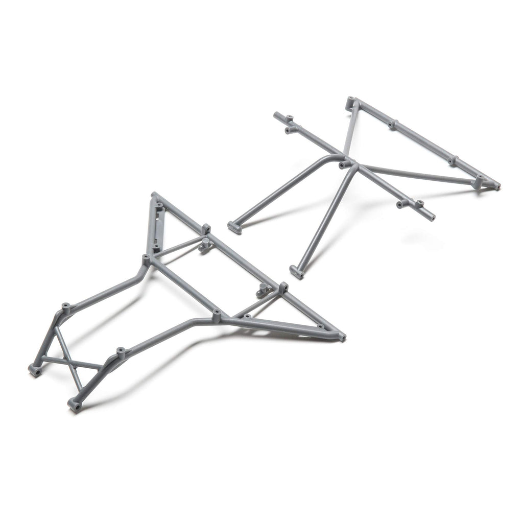 Losi LOS230040 Roll Cage, Roof, Front, Gray: 1/10 Rock Rey