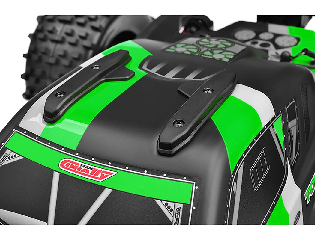 Corally 00474-G Kagama XP 6S Monster Truck, Roller Chassis Version, Green