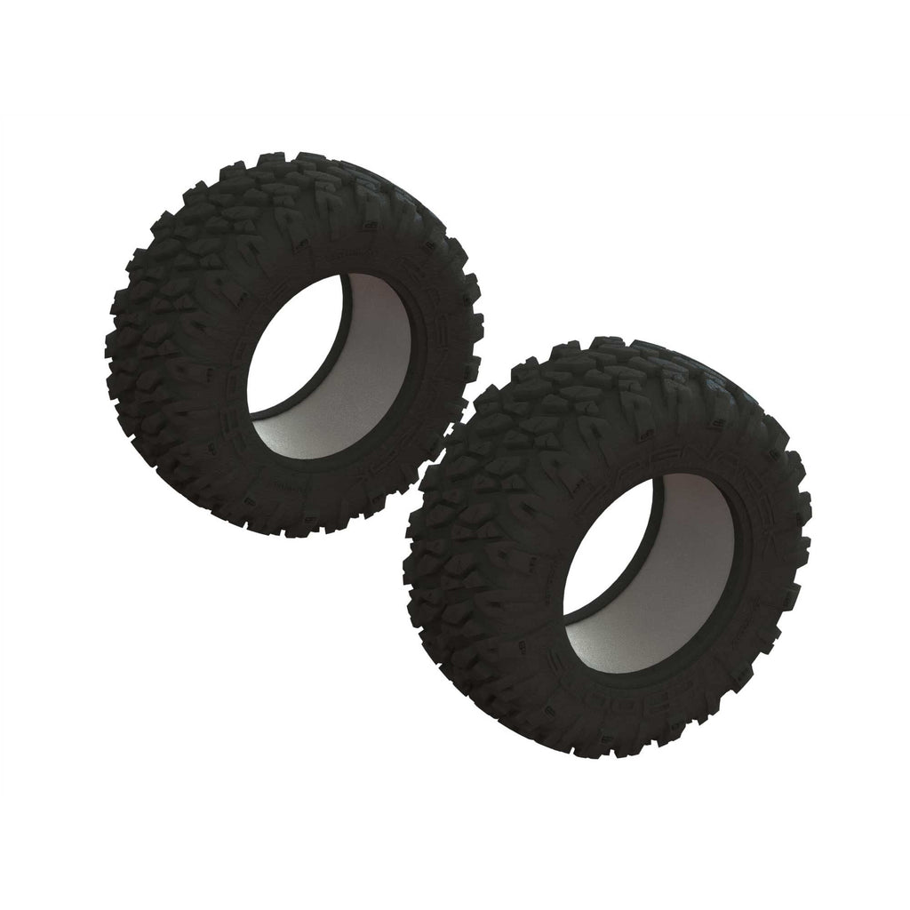 Arrma 520051 dBoots 'Ragnarok Mt' Tire & Inserts (2)