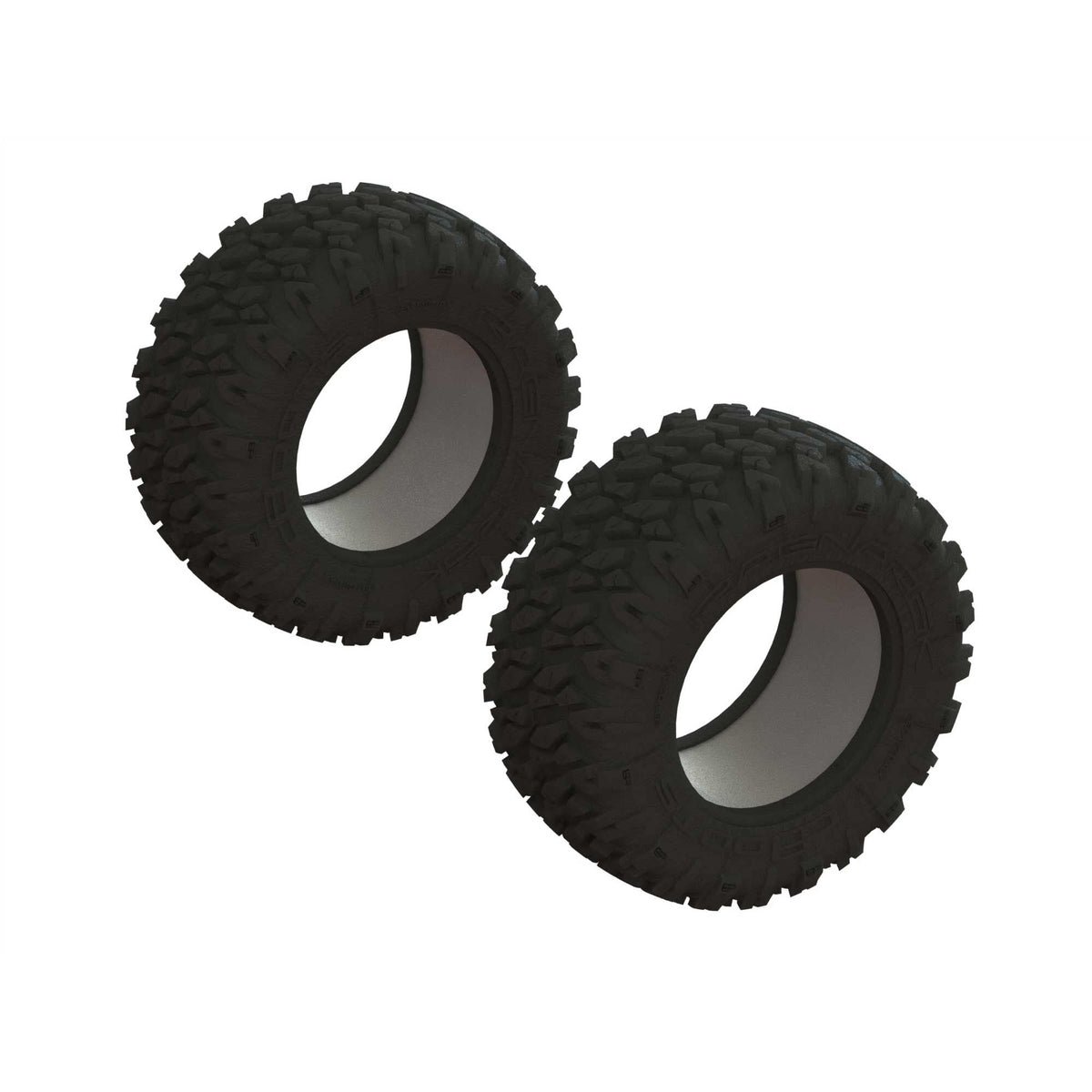 Arrma 520051 dBoots 'Ragnarok Mt' Tire & Inserts (2)