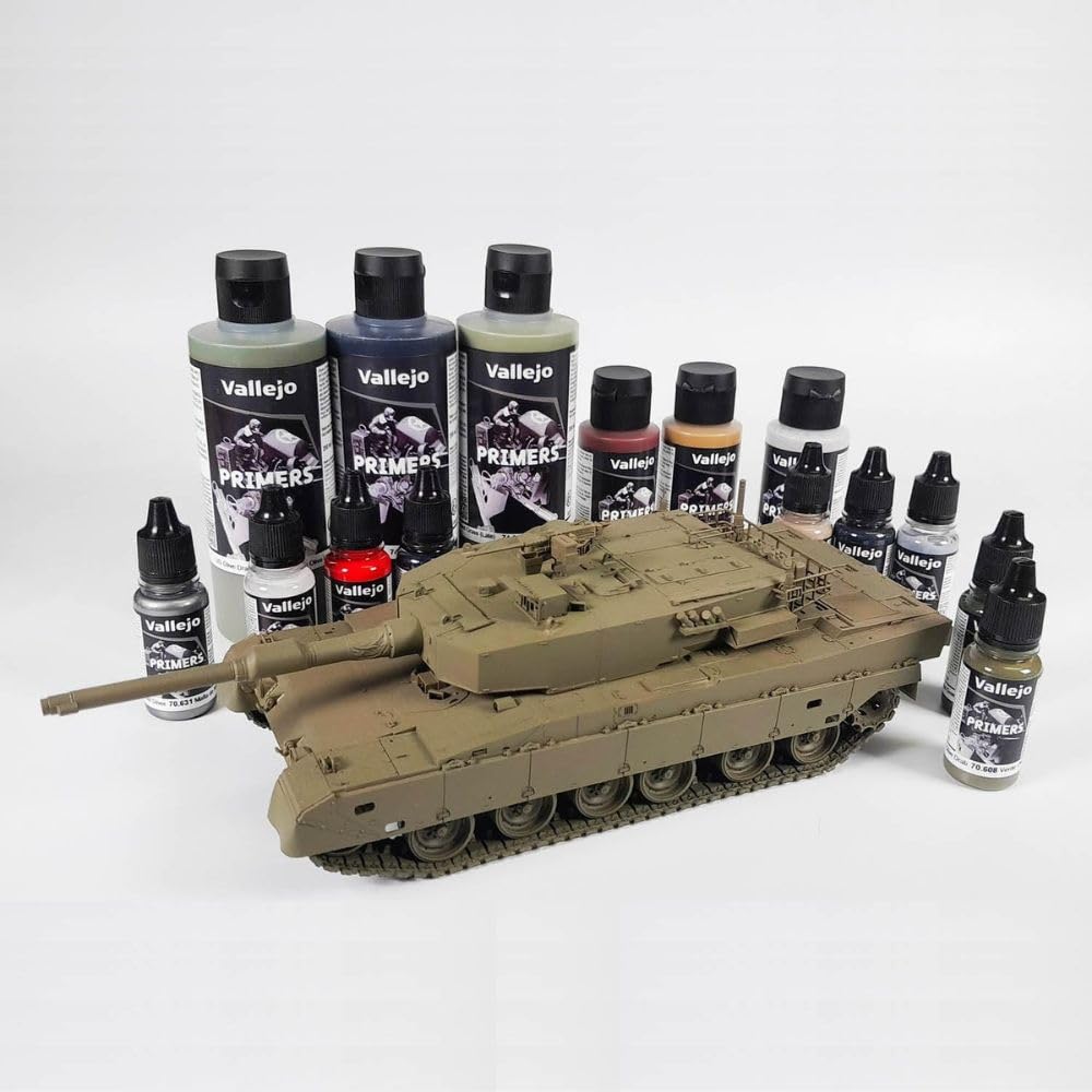 Vallejo 74.602 200ml Bottle Black Surface Primer