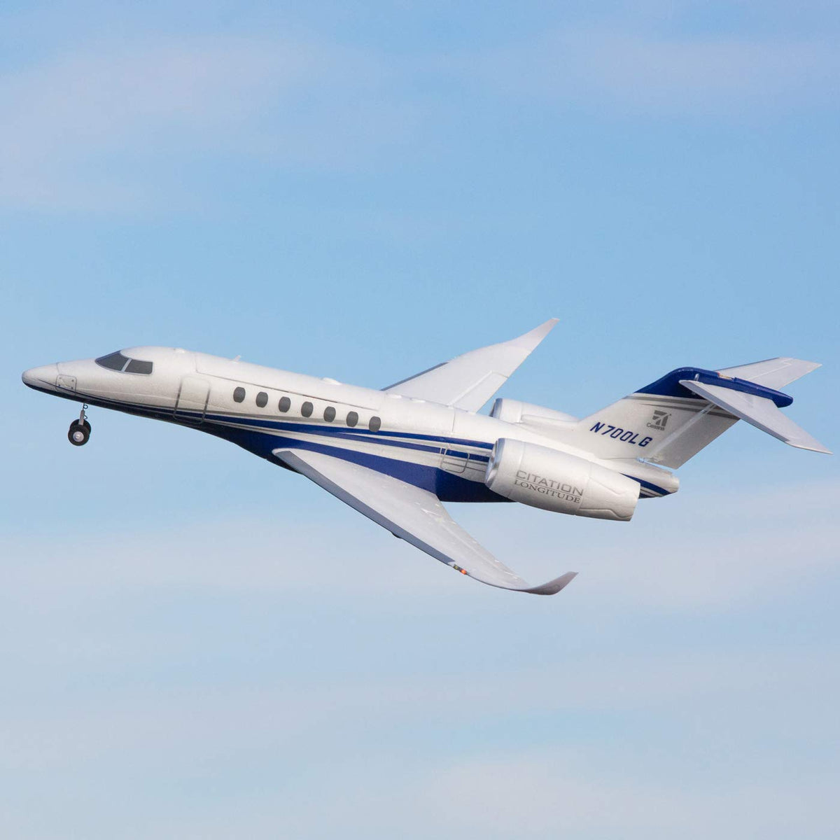 E-Flite EFLU6350 Citation Longitude BNF Basic Airplane w/SAFE Select